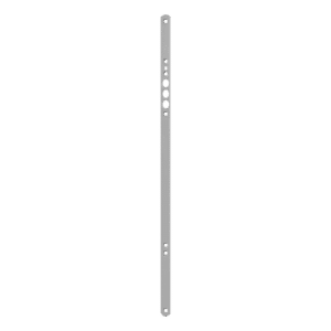GU SECUREconnect 200 Faceplate - Timber - 20 x 2.5mm - Silver