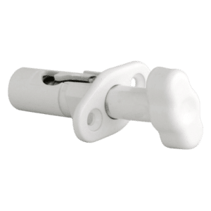 WINLOCK Patio Spring Bolt - 24mm Throw - White