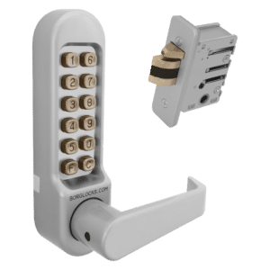 BORG LOCKS BL5402 Digital Lock With Inside Handle And 28mm Latch - BL5402SC