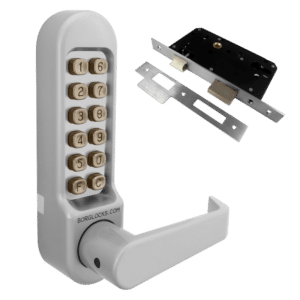 BORG LOCKS BL5403 Digital Lock With Inside Handle And Euro-Profile Lockcase - BL5403SS