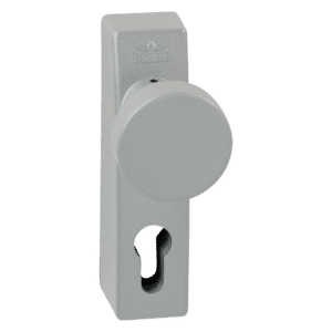 DORMAKABA PHT 06 Knob Operated Outside Access Device - Silver