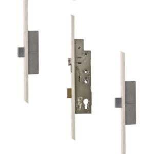 FULLEX Crimebeater 44mm Wide Faceplate Lever Operated Latch & Deadbolt Twin Spindle 2 Dead Bolt - 45/92-62 - 44mm Faceplate