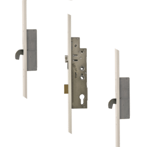 FULLEX Crimebeater Latch & Deadbolt Twin Spindle With 2 Hooks 44mm Faceplate - 45/92-62 - 44mm Faceplate