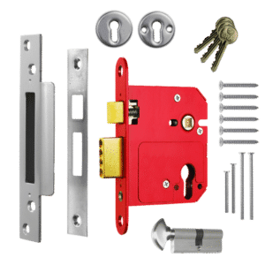 ERA 334 Fortress BS Euro Keyless Egress Key & Turn Sashlock With Cylinder - 76mm PC KD Boxed