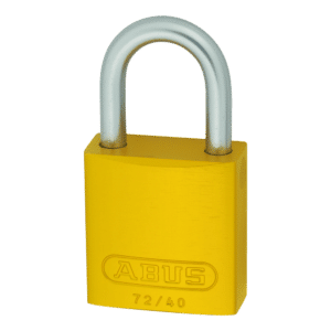 ABUS 72LL/40 Anti-Rust Love Lock Padlock - Yellow