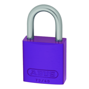 ABUS 72LL/40 Anti-Rust Love Lock Padlock - Lilac