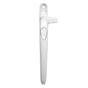 SECURISTYLE Virage Offset Cockspur Espag Handle - 9mm - LH - Non-Locking - White