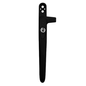 SECURISTYLE Virage Offset Cockspur Espag Handle - 9mm - LH - Locking - Black