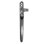 SECURISTYLE Virage Offset Cockspur Espag Handle - 9mm - LH - Locking - Silver