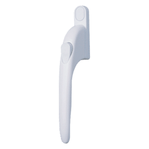 SECURISTYLE Virage In Line Espag Handle - 40mm - Non-Locking - White