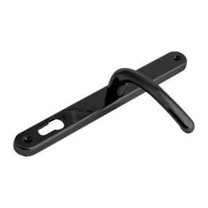 FAB & FIX Balmoral 92PZ Lever/Lever UPVC Furniture - Black