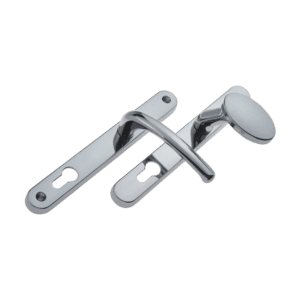 FAB & FIX Balmoral 92PZ Lever/Pad UPVC Furniture - Polished Chrome