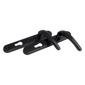 FAB & FIX Windsor 92 Lever/Lever UPVC Furniture - Black