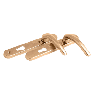 FAB & FIX Windsor 92 Lever/Lever UPVC Furniture - Gold