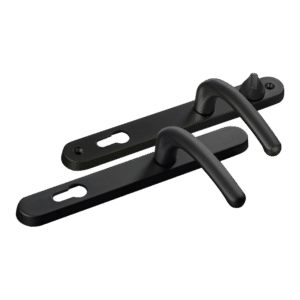 FAB & FIX Balmoral 92/62 Lever/Lever Snib UPVC Furniture - Black