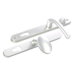 FAB & FIX Balmoral 92/62 Lever/Pad Snib UPVC Furniture - White