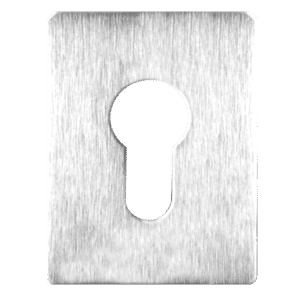 SOUBER TOOLS EE1 Self Adhesive Euro Escutcheon - SS