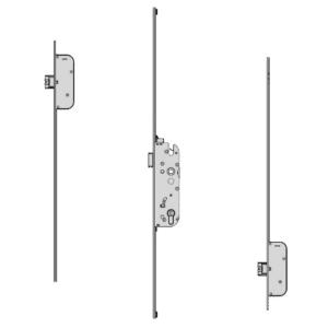 GU Secury Auto Panic E U-Rail Multipoint - 2 Deadlocks - 35/92 - 24mm Face - 6-32623-04-0-8