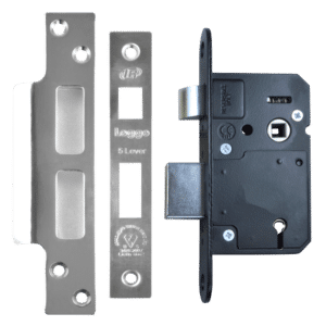 LEGGE New Style N5642 & N5762 BS 5 Lever Sashlock - 68mm SS KD Boxed