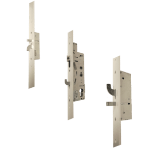 FULLEX XL Lever Operated Latch & Hookbolt With 44mm White Faceplate 2 Hook & 2 Anti-Lift - 45/92-62 - 44mm White Faceplate