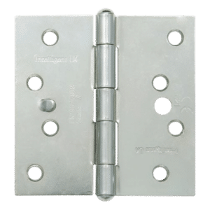 GRIDLOCK Fixed Pin Wide Butt Hinges - Square - ZP