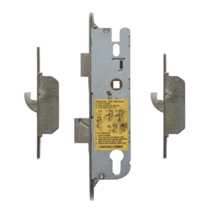GU Lever Operated Latch & Deadbolt Split Spindle - 2 Hook - 45/92