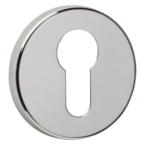 URFIC Easy Click Euro Profile Escutcheon - Polished Nickel