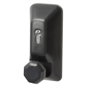 EXIDOR 709EC Knob Operated Outside Access Device - Black