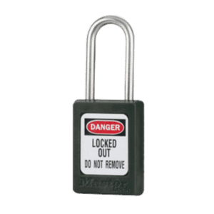 MASTER LOCK S31 Zenex Thermoplastic Safety Lock-Out Padlock - Black - KD