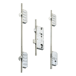 WINKHAUS Cobra Entryguard Lever Operated Latch & Deadbolt 16mm Flat - 3 Hook - 45/92