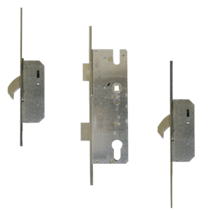 WINKHAUS Cobra Keywind Latch & Deadbolt 20mm Radius Faceplate - 2 Hook - 45/92