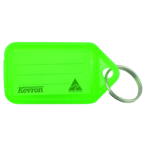 KEVRON ID38 Tags Bag of 50 Fluorescent - Fluorescent Green x 50