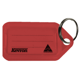 KEVRON ID30 Giant Tags Bag of 25 - Red x 25