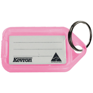 KEVRON ID30 Giant Tags Bag of 25 - Rhubarb x 25