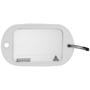 KEVRON ID10 Jumbo Key Tags Bag of 50 Assorted Colours - White x 50
