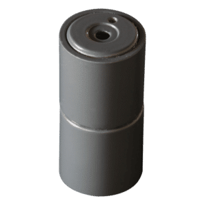 DEBAR Protec 65mm Magnetic Door Holder To Suit Lever/Lever Handle - Grey - 65mm