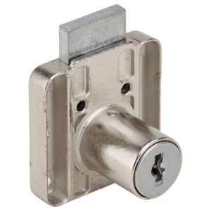RONIS 4500 Square Drawer Furniture Lock - 22mm NP KD under “SM” MK Series