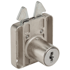 RONIS 6900 Square Claw Drawer Furniture Lock - 22mm NP MK (SM Series)