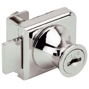 RONIS 31160 Glass Door Bolt Furniture Lock - 19mm CP