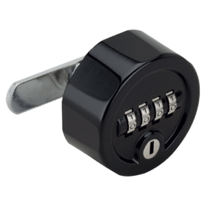 RONIS C4S Combination Cam Lock With Key Override - Black