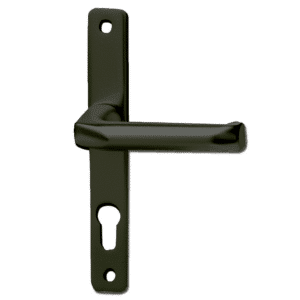 HOPPE London UPVC Lever Door Furniture To Suit ABT & UNION - 48mm Centres Black