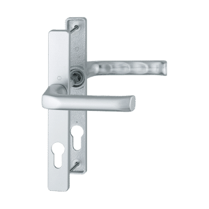 HOPPE London 72mm UPVC Lever Door Furniture 113/200LM - 72mm Centres Silver