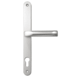 HOPPE London UPVC Lever / Moveable Pad Door Furniture 76G/3831N/113 - 92mm/62mm Centres Silver