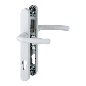 HOPPE Birmingham 92mm UPVC Lever Door Furniture 215mm Screw Centers 1117/3810N - 92mm Centres White