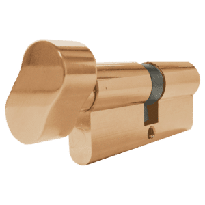 GreenteQ Gamma Euro Key & Turn Cylinder - 80mm 40/T40 (35/10/T35) KD PB