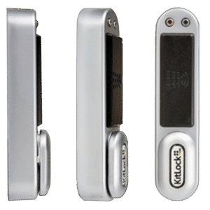CODELOCKS Kitlock Battery Operated Cabinet Lock Proximity KL1050 - Silver Grey (SG)
