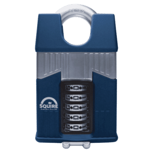 SQUIRE Warrior Closed Shackle Combination Padlock - 65mm Visi