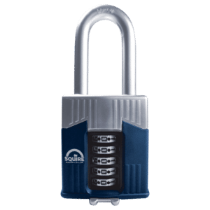 SQUIRE Warrior Long Shackle Combination Padlock - 65mm
