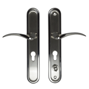 HOOPLY 2018T Lever Door Handle with Thumbturn - Left Hand