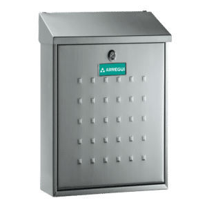 ARREGUI Premium Mailbox - Satin Stainless Steel